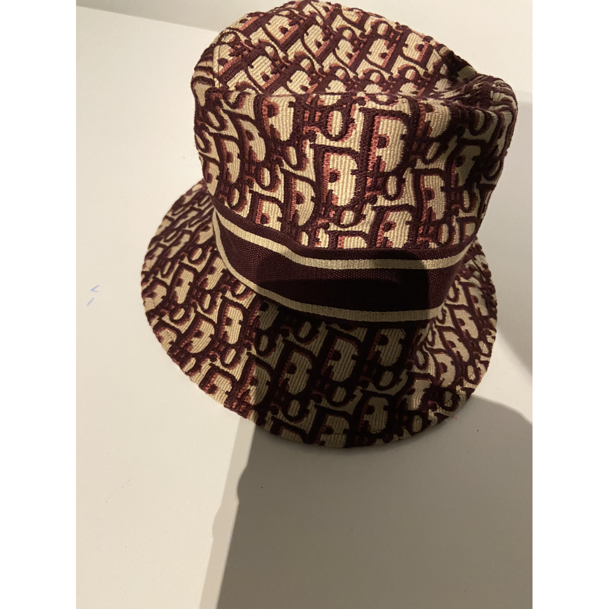 Dior club 1 hat Dior Burgundy size 58 